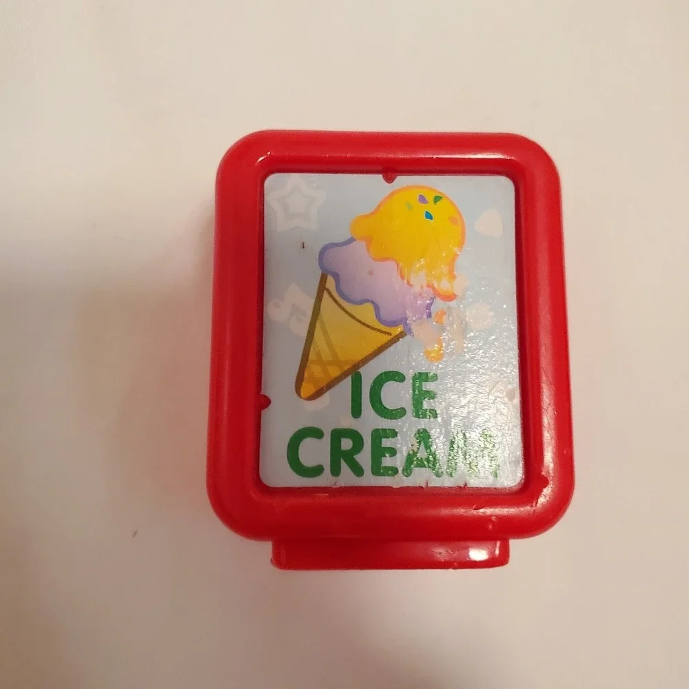 Vtech Sit To Stand Alphabet Train Letter Blocks Replacement I ICE CREAM